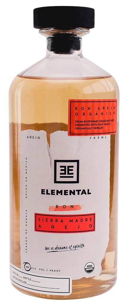 RON ELEMENTAL AÑEJO Orgánico 750 ml 42°
