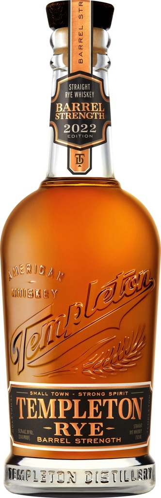 TEMPLETON RYE 10 años 750 ml 52°