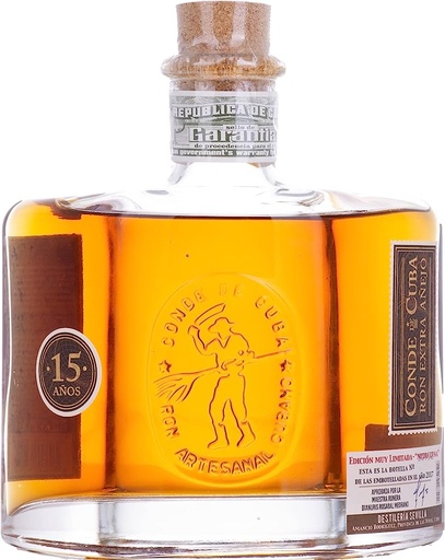RON CONDE DE CUBA ELIXIR  700 ml 40°